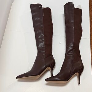 Marc Fisher Dark Brown Over the Knee Boots